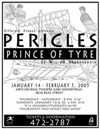 Pericles, Prince of Tyre