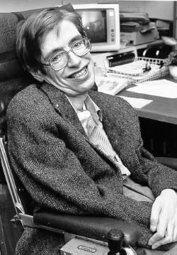 Lucy & Stephen Hawking